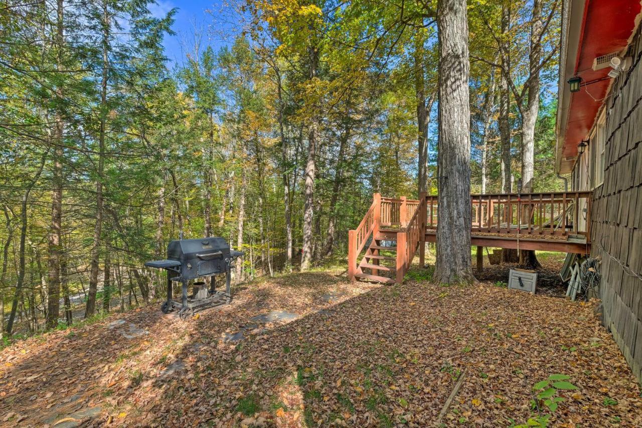 Catskill Mtn Home With Deck About 1 Miles To Zoom Flume! East Durham Eksteriør billede